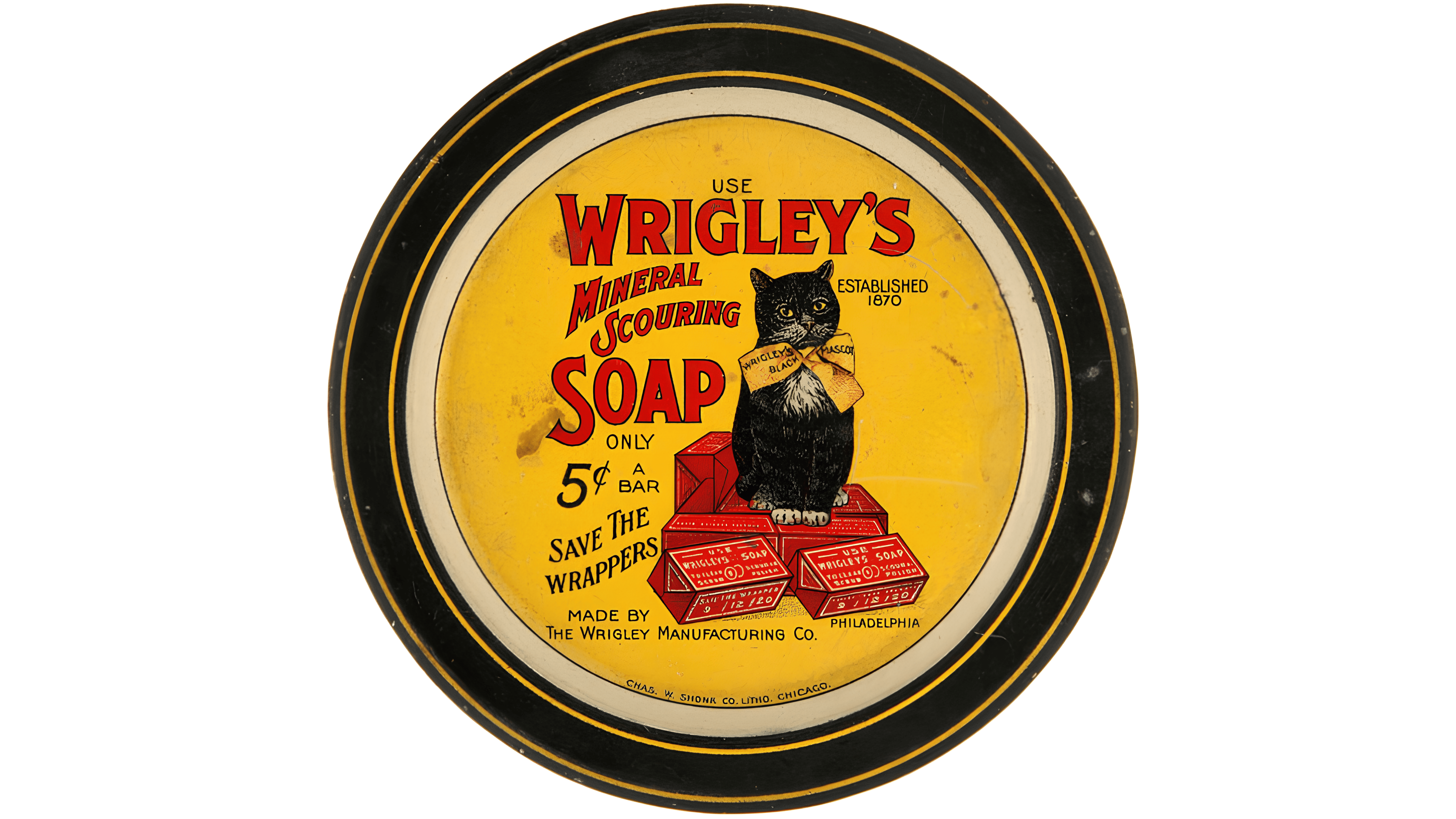 pubblicità Wrigley sapone