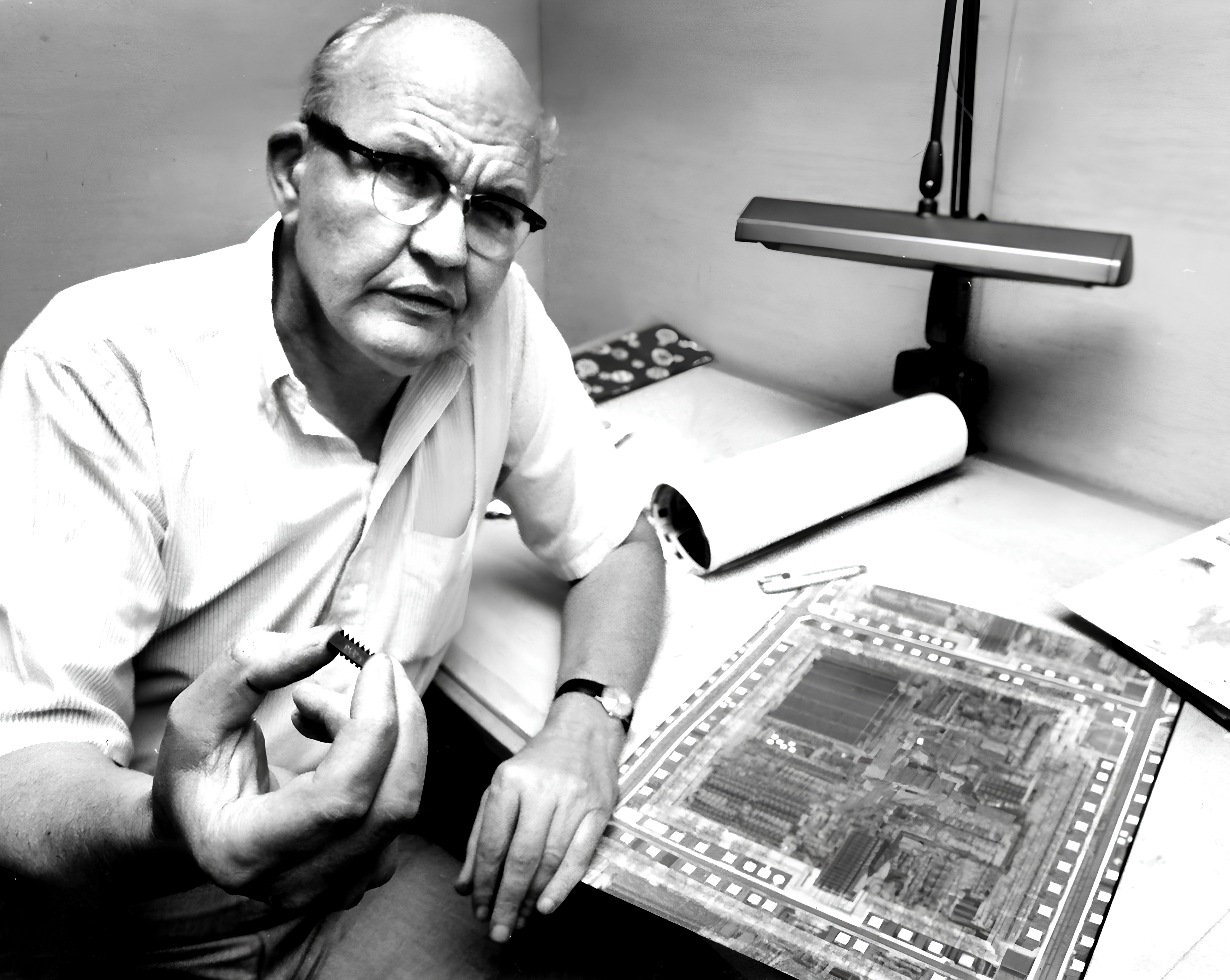 Jack Kilby inventore microchip